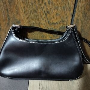 Liz Claiborne Small Black Leather Women's Bag